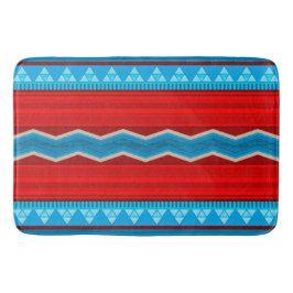 Sydvästra floden Canyon Geometric Red Turcos Badrumsmatta