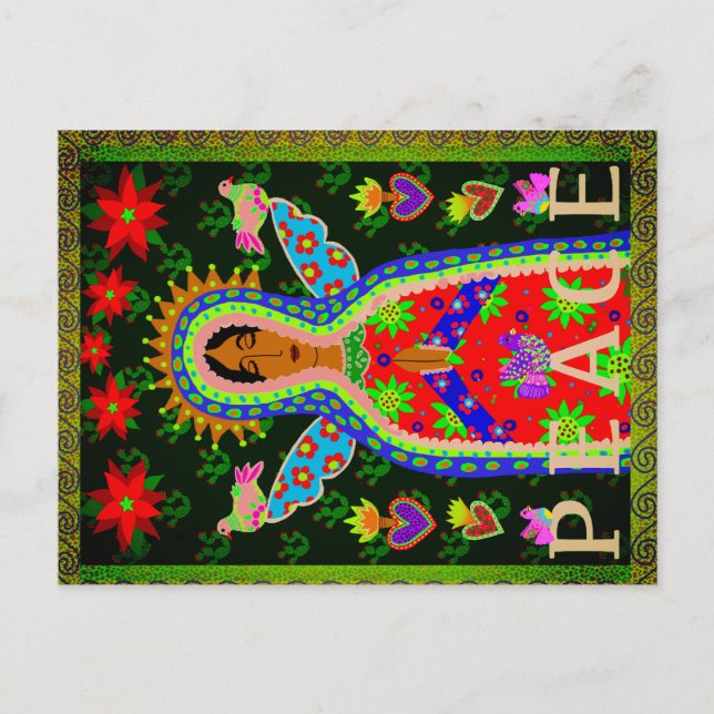 Sydvästra fredsängel  vykort (Framsida)