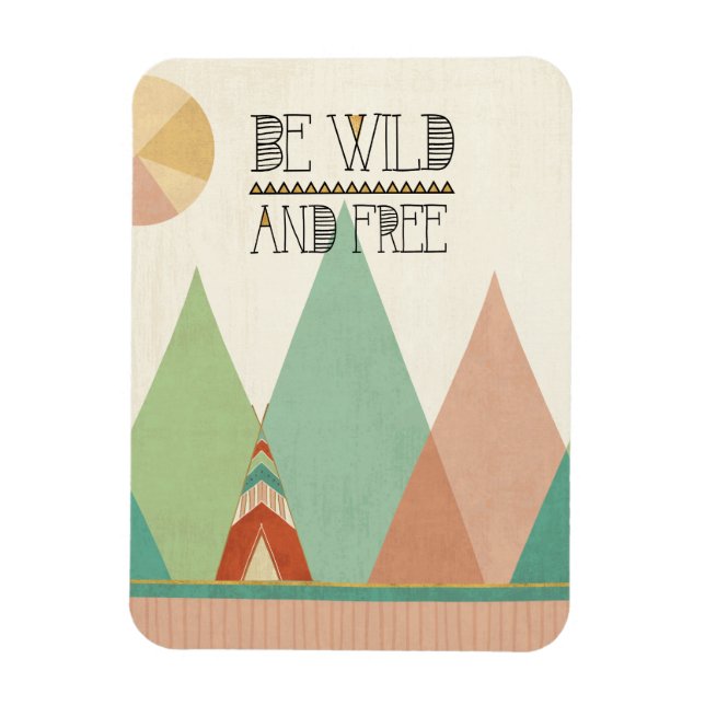 Sydvästra Geo II| Bli Vild och gratis Magnet (Vertikal)