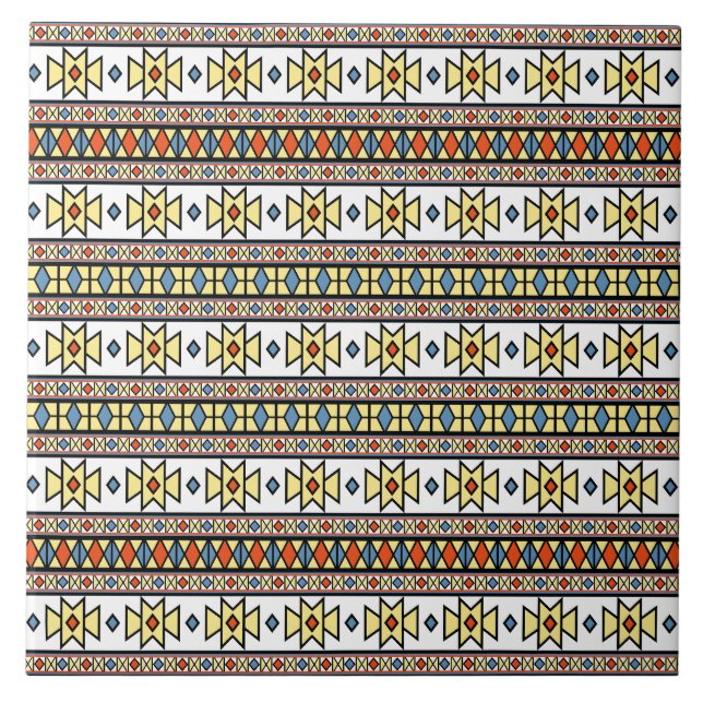 Sydvästra Gulten Butterflies Graphic Mönster Kakelplatta (Framsidan)