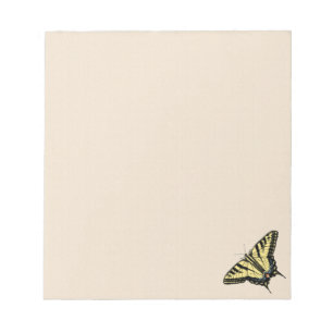 Sydvästra Gulten Swallowtail Butterfly Anteckningsblock