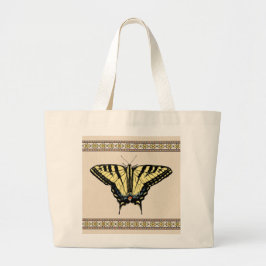 Sydvästra Gulten Swallowtail Butterfly Jumbo Tygkasse