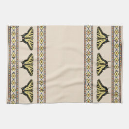 Sydvästra Gulten Swallowtail Butterfly Kökshandduk