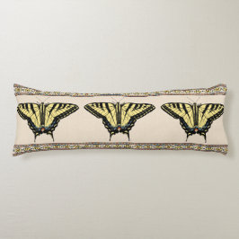 Sydvästra Gulten Swallowtail Butterfly Kroppskudde