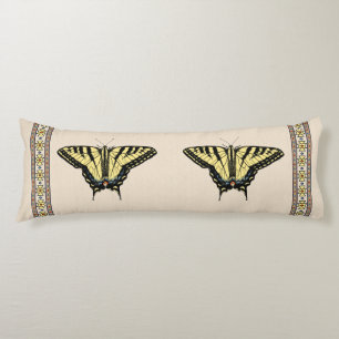 Sydvästra Gulten Swallowtail Butterfly Kroppskudde