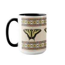 Sydvästra Gulten Swallowtail Butterfly