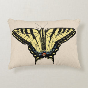 Sydvästra Gulten Swallowtail Butterfly Prydnadskudde
