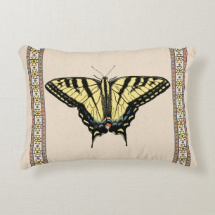 Sydvästra Gulten Swallowtail Butterfly Prydnadskudde