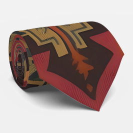 Sydvästra Inspired Abstrakt Neck Tie Slips