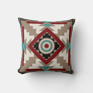 Sydvästra Inspired Earth Tones Dekorativ kudde