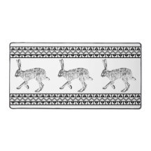 Sydvästra Jackkanit Black and White Geometric