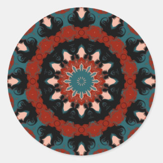 Sydvästra Kaleidoscope Runt Klistermärke