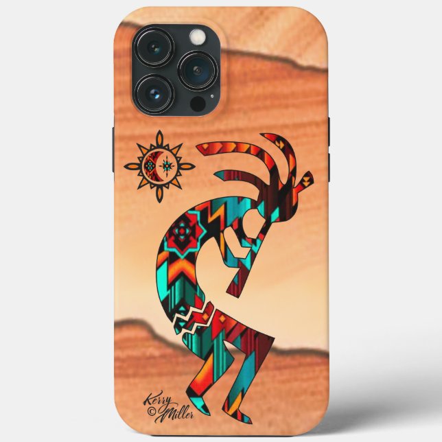 Sydvästra Kokopelli Fodral-Mate iphone case (Baksida)