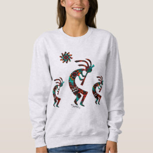 Sydvästra Kokopelli som spelar Flute T-Shirt