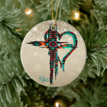 Sydvästra Kor och hjärt-julprydnad