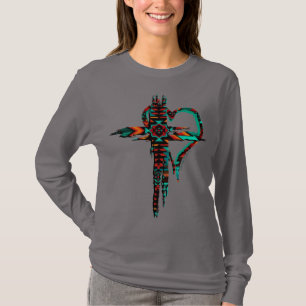 Sydvästra Kor och hjärta T Shirt