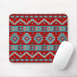 Sydvästra Mesas Turcouise & Red Musmatta