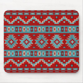 Sydvästra Mesas Turcouise & Red Musmatta