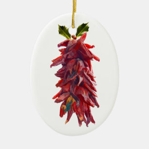 Sydvästra Mistletoe Julgransprydnad Keramik