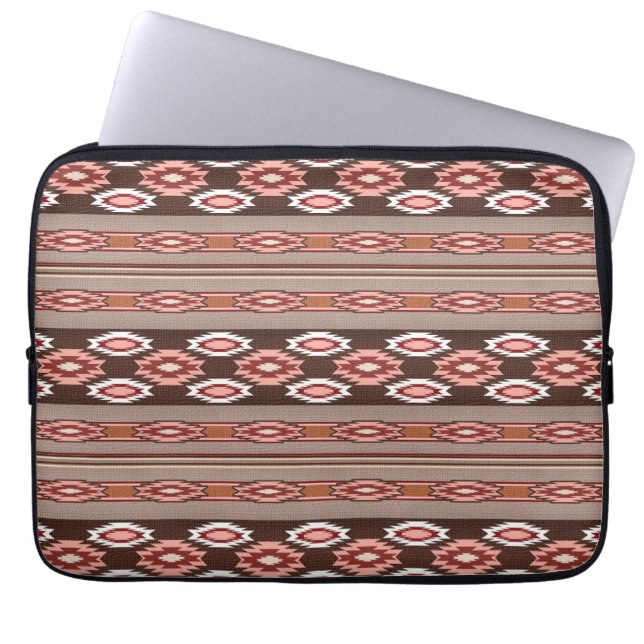 sydvästra mönster laptop sleeve (Framsidan)