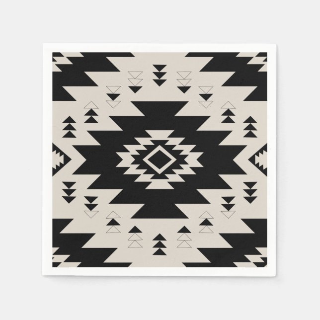 Sydvästra mönster pappersservett (Framsidan)