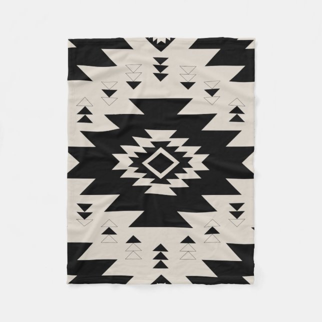 Sydvästra mönstren fleecefilt (Framsidan)