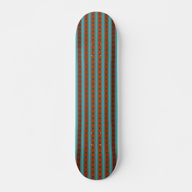 Sydvästra Motif Skateboard Deck (Framsida)