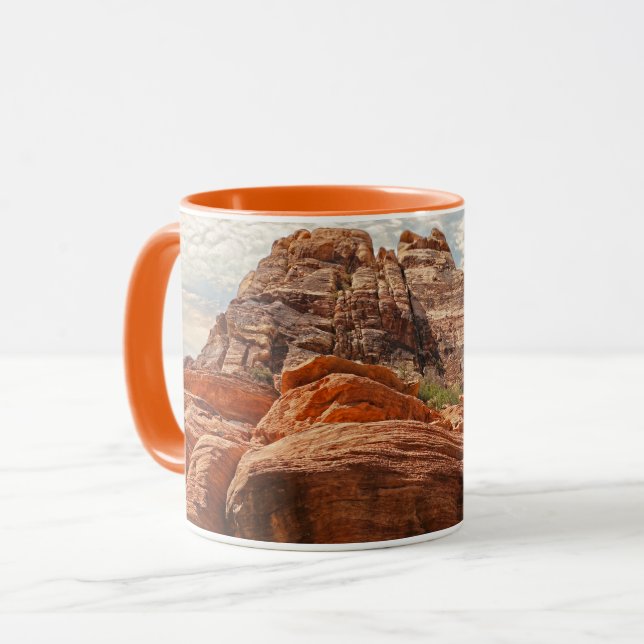 Sydvästra Mountain Scene Coffee Mugg (Framsida vänster)
