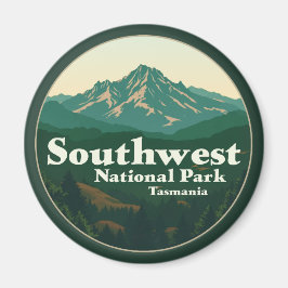 Sydvästra nationalparken Tasmania Magnet