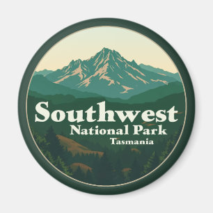 Sydvästra nationalparken Tasmania Magnet