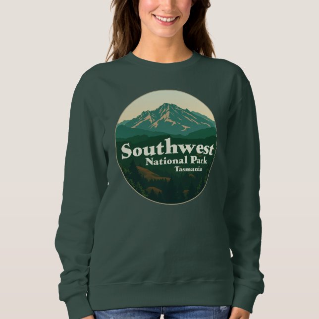 Sydvästra nationalparken Tasmania T Shirt (Framsida)