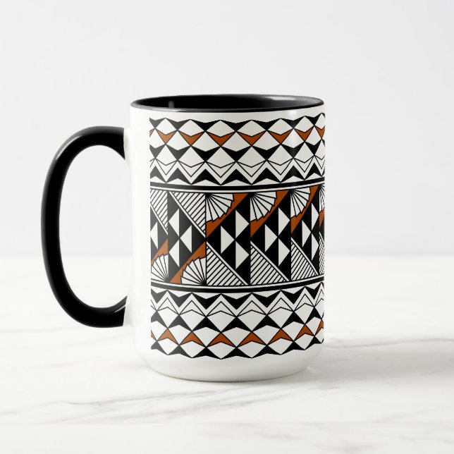 Sydvästra Native American Rain och Sol Design 2 Mugg (Vänster)
