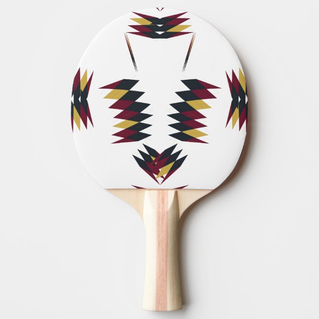 Sydvästra Native Mönster Pingisracket (Framsidan)