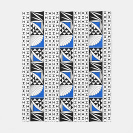 Sydvästra Native Sunrise i Blue Fleecefilt