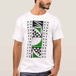 Sydvästra Native Sunrise i Grönt T Shirt
