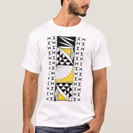 Sydvästra Native Sunrise i Gult T Shirt