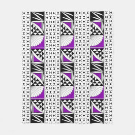 Sydvästra Native Sunrise i Lila Fleecefilt