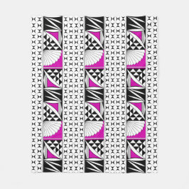 Sydvästra Native Sunrise i Rosa Fleecefilt