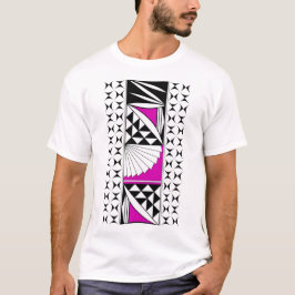 Sydvästra Native Sunrise i Rosa T Shirt