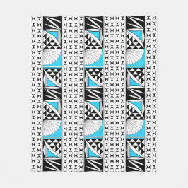 Sydvästra Native Sunrise i turkos Fleecefilt