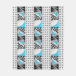 Sydvästra Native Sunrise i turkos Fleecefilt