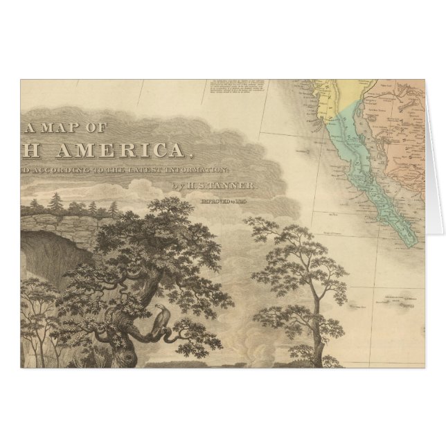 Sydvästra Nordamerika Hälsningskort (Framsidan Horizontal)