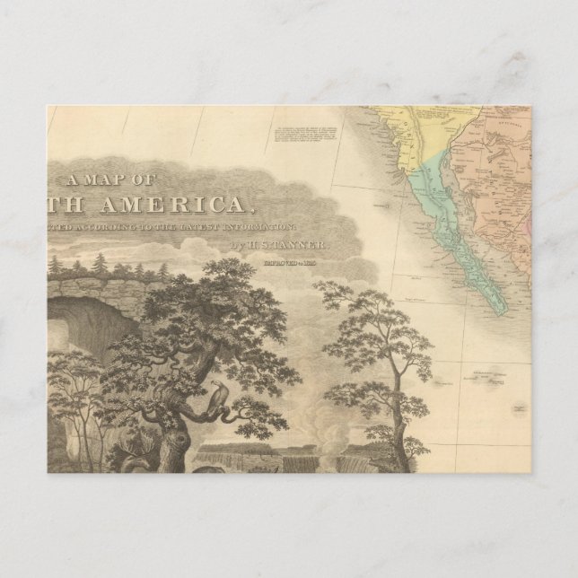 Sydvästra Nordamerika Vykort (Framsida)