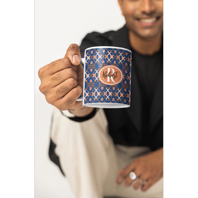 Sydvästra Oasis Aztec Geometric Kaffemugg (Skapare uppladdad)
