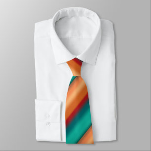 Sydvästra Orangen Röda turkos Rainbow Rand Slips