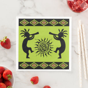 Sydvästra Party Kokopelli Napkins Pappersservett