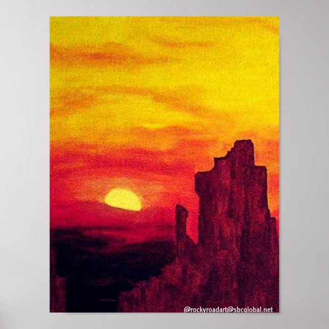 sydvästra Poster (Framsidan)