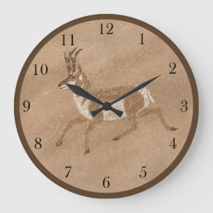 Sydvästra Pronghorn Antelope Stor Klocka