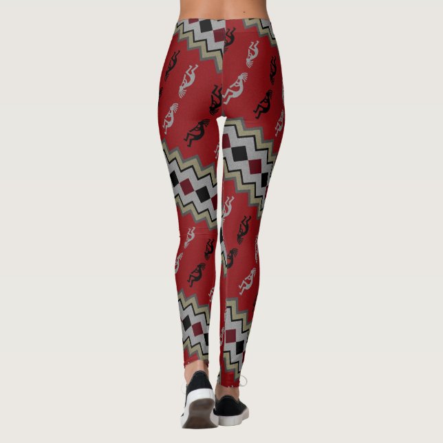 Sydvästra Retro Leggings (Baksida)