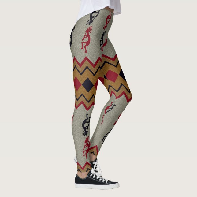 Sydvästra Retro Leggings (Höger)